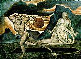 William Blake the Body of Abel Found by Adam and Eve painting